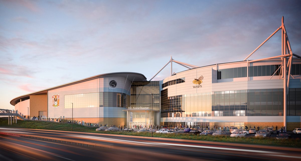 Ricoh Arena to undergo multi-million pound revamp ahead of ...